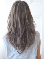 ケアシンサイバシ(CARE shinsaibashi) 【CARE】ゆるカールアッシュグレー