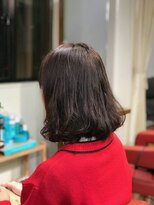 ヘアートゥリース 武蔵小杉店(hair trees)&nbsp;大人ゆるふわボブ　hair trees 武蔵小杉店