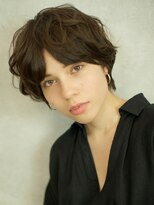 ベック ヘアサロン(BEKKU hair salon) ゆるくしゃっとルーズでおしゃれなセンターパートショート