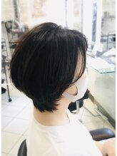アンジュ ヘアー(Ange hair) 30代40代オフィスショートボブ