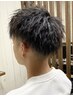 【Men's】カット＋ツイストorツイストスパイラルパーマ