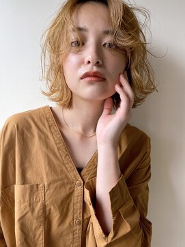 クオン 今泉(quon) 【quon】ニュアンスウルフパーマ -天神 今泉 薬院-