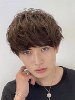 メンズヘアトーキョー(MEN'S HAIR TOKYO)&nbsp;ナチュラル束感ヘア/ツーブロック/コンマ