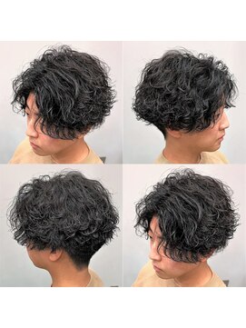 スナッグルサロン(SNUGGLE SALON) センターパート×波巻きパーマ/ツイストスパイラル/かき上げヘア