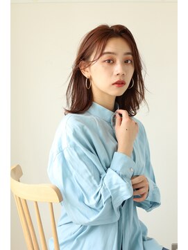 エクリフルール(equri fleur) 【イルミナカラー】　外ハネ大人ミディー