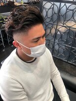 ヒロザバーバー(HIRO THE BARBER) パーマ×スキンフェード 宇部市/理容室/理容院/メンズカット