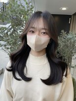 ユニ 表参道(uni)&nbsp;似合わせ韓国ヘア/くびれヘア/レイヤーカット