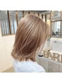 オーバーヘアー 枚方店(over hair)&nbsp;ハイトーンカラーも最近は多いのでお任せ下さい！