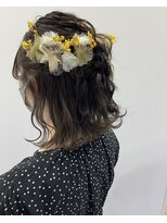 シーン 読売ランド前(SCENE)&nbsp;ハーフアップ　１０代２０代３０代　ヘアセット