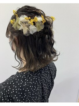 シーン 読売ランド前(SCENE) ハーフアップ　１０代２０代３０代　ヘアセット