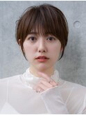 前髪ありショート20代30代40代【AIN.表参道】川原大地