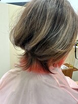 アンカー ヘアーワークス(ANCHOR hair works)&nbsp;ウルフインナーピンク