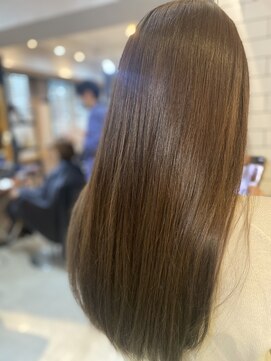 オーブ ヘアー リリー 博多2号店(AUBE HAIR lily) サラ艶ストレート