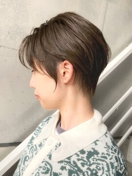 トト 船橋店(toto.) 黒髪/グレーベージュ/レイヤーロング/前髪パーマ[西船橋/津田沼]