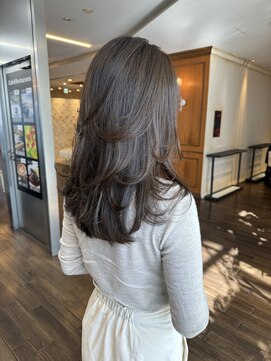 ザック ヴィ(ZACC  vie) レイヤーカット/透明感カラー/ショコラグレージュ