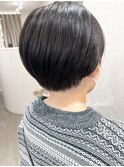 ショコラアッシュ/ストレートパーマ/ふんわりカール/色っぽボブ