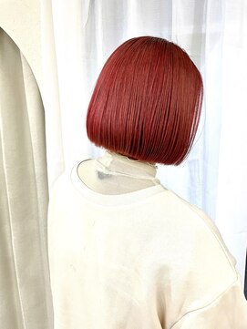 イチエ(icie) ヴィヴィッドピンク×ボブ