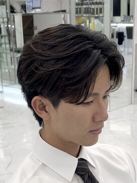 メンズヘアセンス 渋谷(MEN'S HAIR SENSE) ニュアンスパーマ/韓国マッシュ/ダークアッシュ/ベリーショート