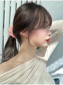 ［岩井style］20代30代40代/韓国ヘア/前髪顔まわりカット