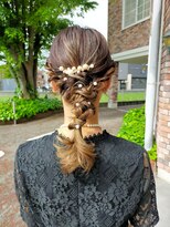 ハマザキ 本店(HAMAZAKI)&nbsp;編みおろしアレンジ