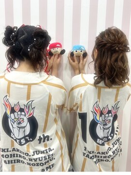 ゴート アミティ(G.O.A.T AMITY) ガーリースタイル/心斎橋/ヘアメ/セットサロン