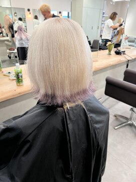 ベレーザ 渋谷(BELEZA) 9106ニュアンスカラー韓国ヘアハイトーンカラー艶髪袖カラー