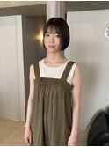 ぱつっとボブ/ぷつっとカット/伸ばしかけショート［南青山］