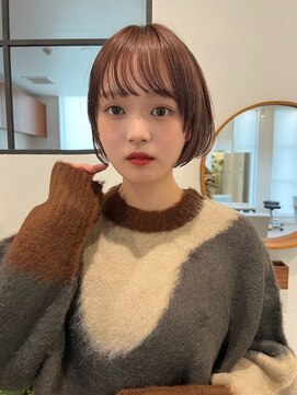 アンバー 池袋(amber) マッシュショート/髪質改善/シースルーバング【池袋】