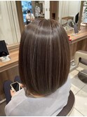 白髪ぼかしハイライト