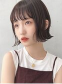 【Say.中村】ワイドバング×切りっぱなしボブ×くびれボブ