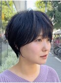前髪カタログ/イメチェンスタイル／ウェーブパーマ/こなれミディ