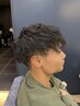 【メンズ】カット＋ツイストスパイラル＋トリートメント　￥10,000