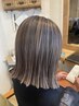 【透明感と立体感を♪】カット＋オーガニックカラー＋ケアブリーチハイライト