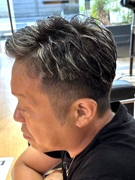 リシェール 北越谷店(RICHAIR) 前髪/マッシュウルフ/レイヤー/フェード/北越谷/パーマ/ショー