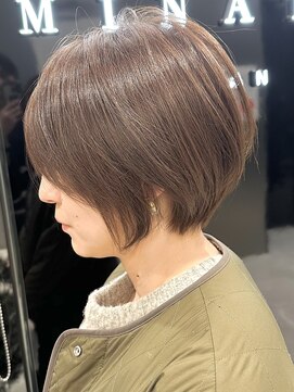 ハルキミナトジャパン センダイ(HARUKI MINATO japan SENDAI) 丸みショート