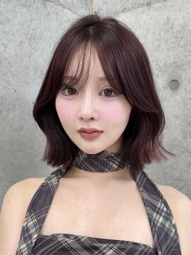 ロンドブルーム 天神大名店(Lond Bloom) 10代20代30代韓国ボブ髪質改善切りっぱなしボブ似合わせカット