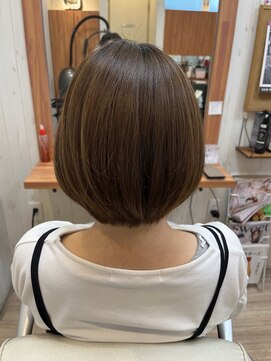 ユニティ 小田急相模原店 ステップボーンカットで作るナチュラルボブ［小田急相模原]