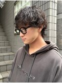 秋のトレンド波巻きパーマ/メンズ/メンズパーマ/マッシュ
