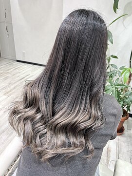 ベルヘアーデザイン 堺東(Belle hair Design) バレイヤージュ/外国人風/グラデーション/レイヤーカット/堺東