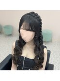 ふわふわ編みたらし