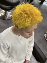 ラベル 渋谷(LAVEL)&nbsp;スパイキーショート/メンズデザインカラー/メンズショート/渋谷