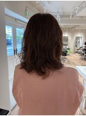 くびれヘア透明感カラーオシャレパーマ8.30