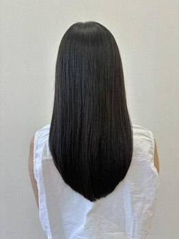 モニョヘアー(monyo hair)の写真/【江南区】髪の状態に合わせて選べるトリートメント◎髪の芯から補修してくれるから、憧れのうる艶ヘアに♪