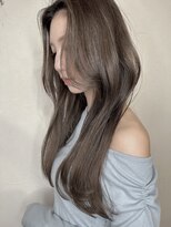 プランツヘアー 高宮店(Plants hair)&nbsp;髪質改善　アッシュグレー　ロングヘアー