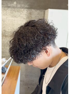 メンズギフト(men's GIFT) プードルパーマメンズパーマメンズカット刈り上げ