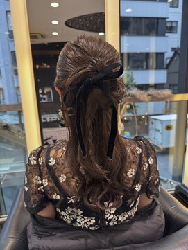 エアー 銀座タワー(AIR) 【藤岡】後ろ姿美人なハーフアップ