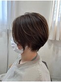 ショートヘア12.27.ココアベージュ