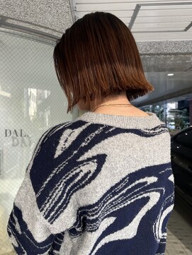 ダル 渋谷/表参道(DAL.) ストレートボブ/切りっぱなし/美髪ストレート／トリートメント