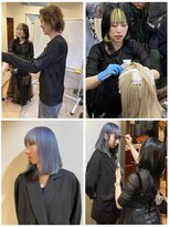 ライズヘア サニー(RIZE HAIR SUNNY)&nbsp;【MIZUKIさん】METEOブリーチセミナー