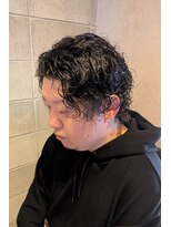 ワンワンオー バーバーショップ コンチネンタル(@110 BARBER SHOP continental)&nbsp;スパイラルパーマ